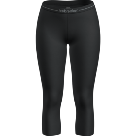 Icebreaker Women Merino 200 Oasis 3/4 Leggings (26/27) Black