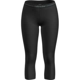 Icebreaker Women Merino 200 Oasis 3/4 Leggings (26/27) Black