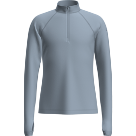 Icebreaker Kids Merino 260 Oasis Ls Half Zip (26/27) Zinc Blue