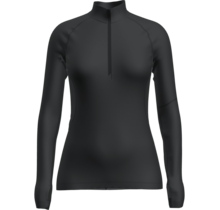 Icebreaker Women 300 Merinofine™ Polar Ls Half Zip (26/27) Black