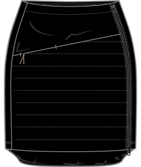 Indyeva Boon Skirt Iv (26/27) Black