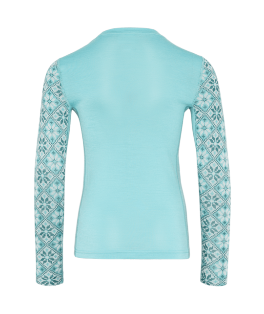 Kari Traa Junior Hennie Base Layer Set (26/27) Blue Lagoon