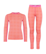 Kari Traa Junior Hennie Base Layer Set (26/27) Bubblegum