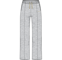 Kari Traa Synne Wide Leg Pants (26/27) Light Grey Melange