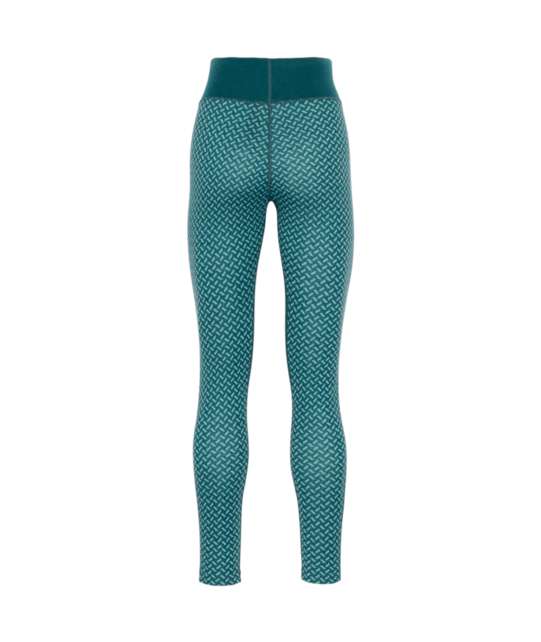 Kari Traa Smekker High Waist Base Layer Pants (26/27) Peacock