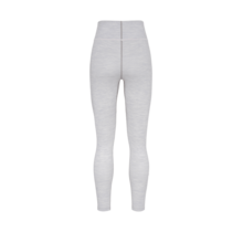 Kari Traa Anna High Waist Base Layer Pants (26/27) Light Grey Melange