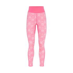 Kari Traa Anna High Waist Base Layer Pants (26/27) Bubblegum