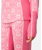 Kari Traa Anna High Waist Base Layer Pants (26/27) Bubblegum
