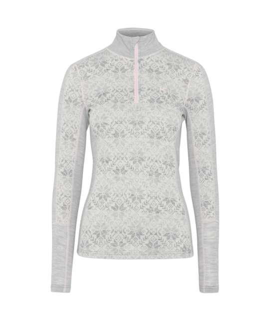 Kari Traa Anna Half Zip (26/27) Light Grey Melange