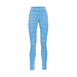 Kari Traa Rose High Waist Base Layer Pants - 100% Merino Wool (26/27) Ocean