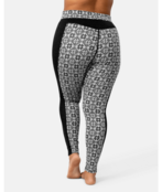 Kari Traa Rose High Waist Base Layer Pants - 100% Merino Wool (26/27) Black
