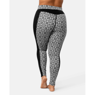 Kari Traa Rose High Waist Base Layer Pants - 100% Merino Wool (26/27) Black
