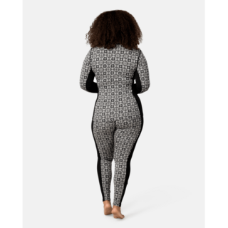 Kari Traa Rose Half Zip Base Layer Top - 100% Merino Wool (26/27) Black