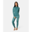 Kari Traa Kari Traa Smekker Half Zip Base Layer - 100% Merino Wool (26/27) Peacock