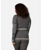 Kari Traa Smekker Half Zip Base Layer - 100% Merino Wool (26/27) Black