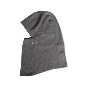 Le Bent Heavyweight Grid Fleece Balaclava (26/27) Dark Heather Grey O/S