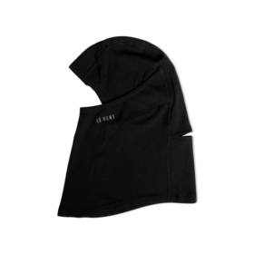 Le Bent Heavyweight Grid Fleece Balaclava (26/27) Black O/S