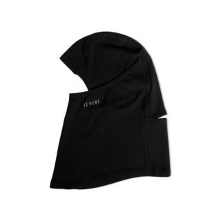 Le Bent Heavyweight Grid Fleece Balaclava (26/27) Black O/S