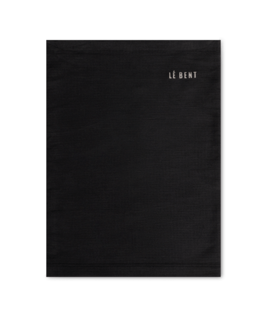 Le Bent Heavyweight Grid Fleece Neck Gaiter (26/27) Black O/S