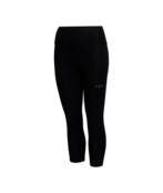 Le Bent Womens Heavyweight Grid Fleece 3/4 Bottom (26/27) Black
