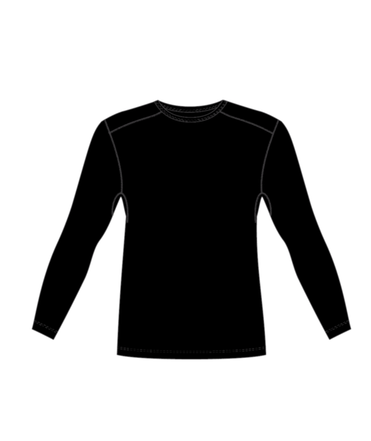 Le Bent Mens Lightweight Crew (26/27) Black