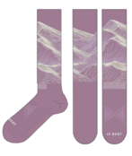 Le Bent Elyse Saugstad Pro Series Zero Cushion Snow Sock (26/27) Violet Ash