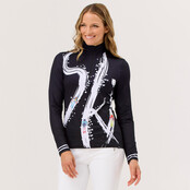 Krimson Klover Ariel Ski Top (26/27) Black