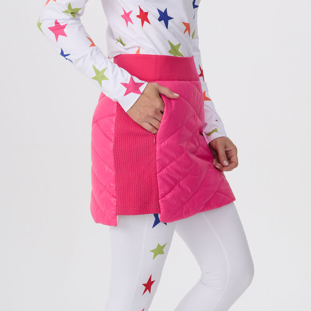 Krimson Klover Carving Skirt (26/27) Fuchsia Pointelle