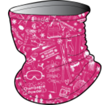 Krimson Klover Graffiti Gaiter (26/27) Pink O/S