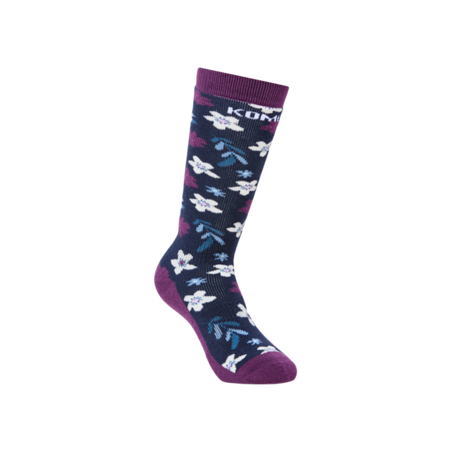 Kombi Rumble Junior Sock (26/27) Winter Floral