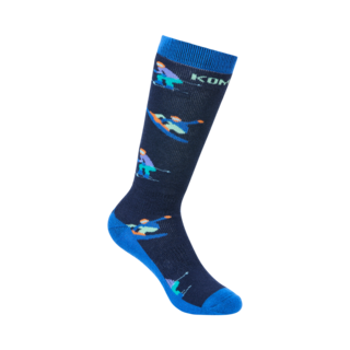 Kombi Rumble Junior Sock (25/26) Blue Free Ski