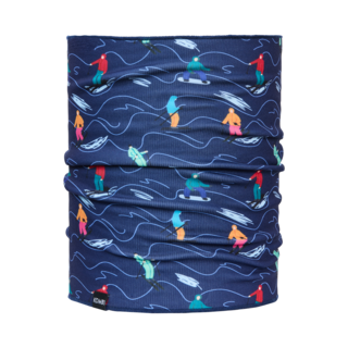 Kombi Velvet Fleece Multi Scarf Children (25/26) Blue Free Ski