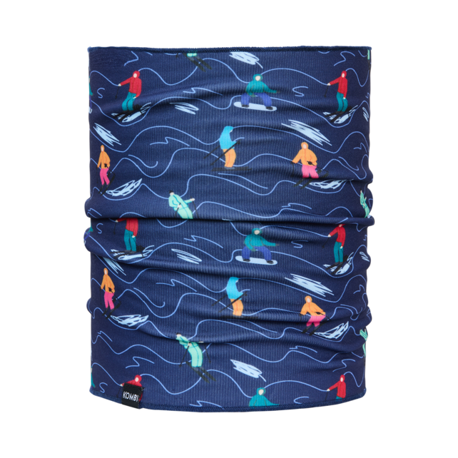 Kombi Velvet Fleece Multi Scarf Children (25/26) Blue Free Ski