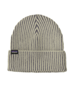 Patagonia Fishermans Rolled Beanie (26/27) Contrast Stripe: Weathered Stone O/S