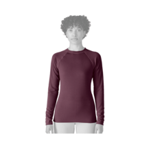 Patagonia W's Cap Tw Crew (26/27) Berry Fig