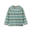 Patagonia Patagonia Baby Micro D Crew (26/27) Diamond Stripe: Snowmelt Blue