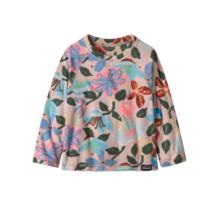 Patagonia Baby Micro D Crew (26/27) Hopes And Blooms: Fuzzy Mauve