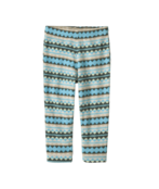 Patagonia Baby Micro D Bottoms (26/27) Diamond Stripe: Snowmelt Blue