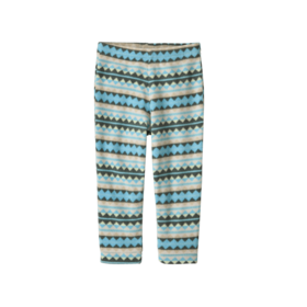 Patagonia Baby Micro D Bottoms (26/27) Diamond Stripe: Snowmelt Blue