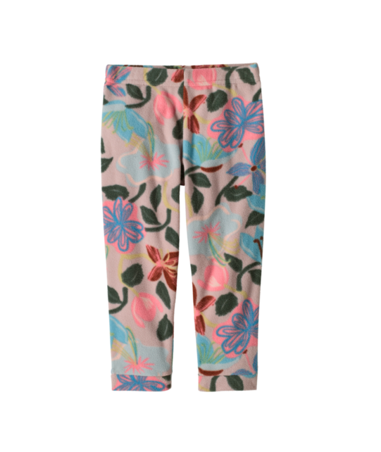 Patagonia Baby Micro D Bottoms (26/27) Hopes And Blooms: Fuzzy Mauve