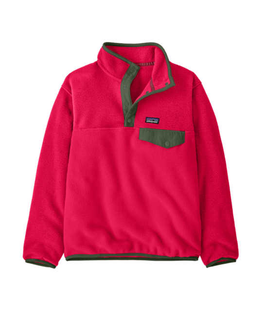 Patagonia K's Lw Synch Snap-T P/O (26/27) Punchy Pink