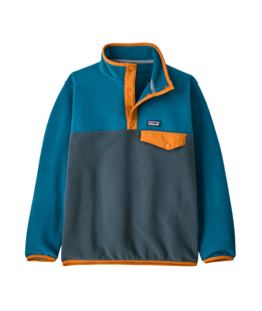 Patagonia K's Lw Synch Snap-T P/O (26/27) Summit Blue