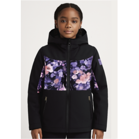 Roxy Girls Black Diamond Jacket (26/27) Black