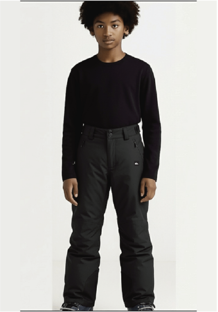 Quicksilver Boys Estate Pant (26/27) Black