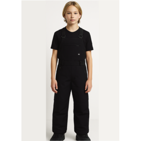 Quicksilver Boys Mash Up Youth Bib (26/27) Black