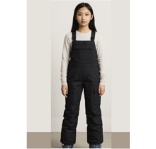Roxy Girls Nonstop Bib (26/27) Black
