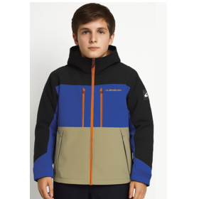 Quicksilver Boys Cruiser Run Jacket (26/27) Palace Blue