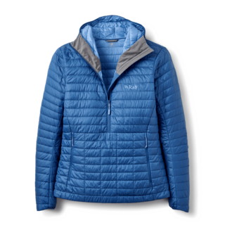 Rab Microlighter Pullover Hoody Wmns (26/27) Dark Bluebird