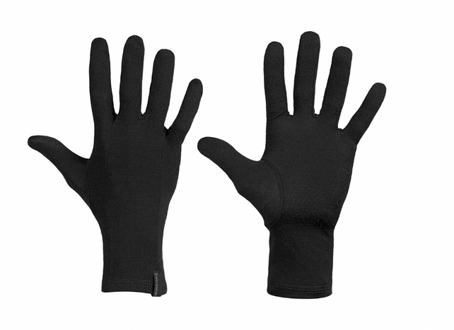 Icebreaker Unisex Merino 200 Oasis Glove Liners (26/27) Black
