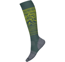 Smartwool Snowboard Full Cushion Iguchi Otc Socks (26/27) Dusty Teal